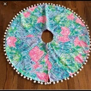 Lilly Pulitzer tree skirt